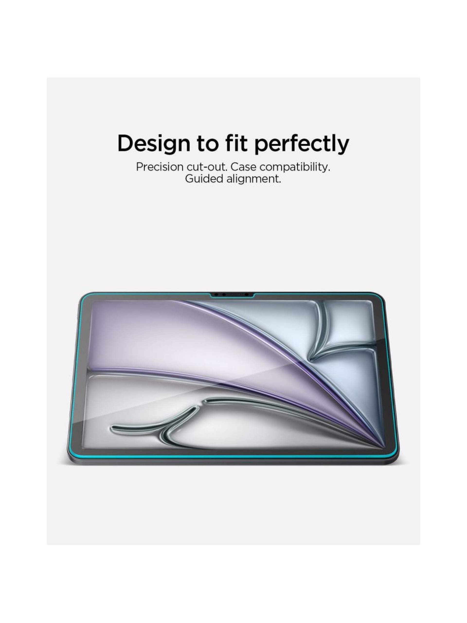 Spigen ALM Glas.tR T Tempered Glass for iPad Air 11