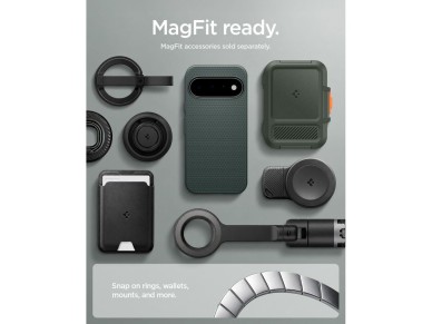 Spigen Liquid Air Mag MagSafe Case for Google Pixel 11 - Dark Green Spigen Liquid Air Mag MagSafe Case for Google Pixel 11 - Dark Green