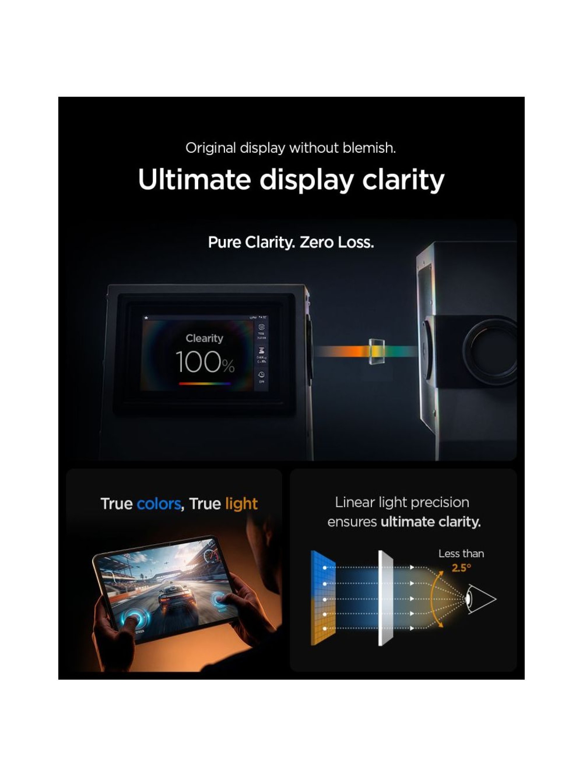 Spigen ALM Glas.tR T Tempered Glass for iPad Air 11