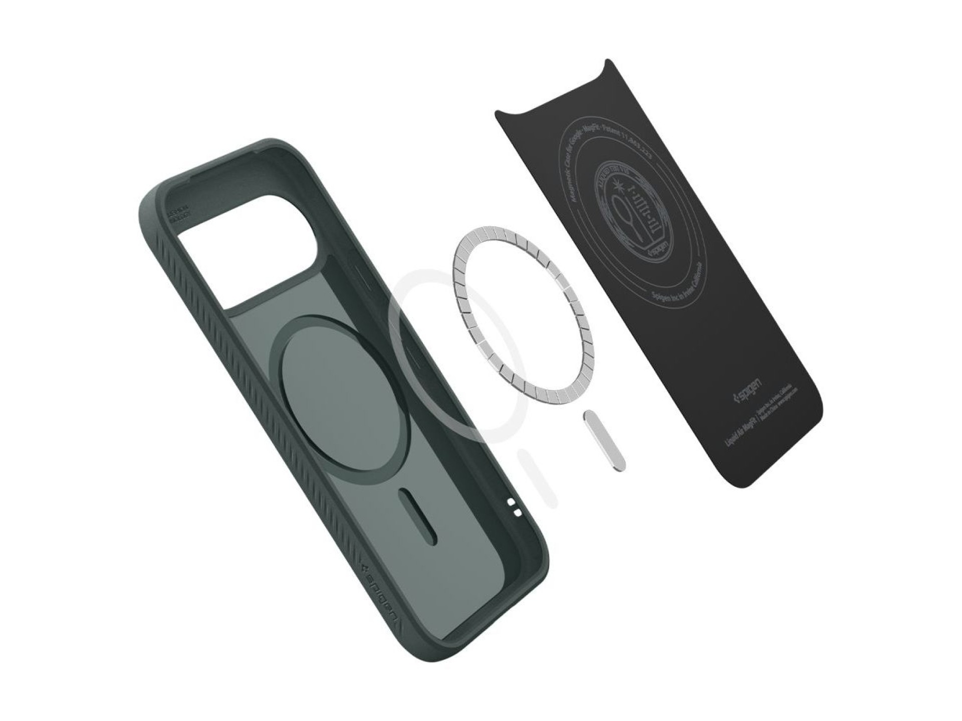 Spigen Liquid Air Mag MagSafe Case for Google Pixel 11 - Dark Green