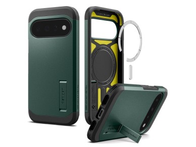 Funda Spigen Tough Armor Mag MagSafe para Google Pixel 11 - Verde oscuro Funda Spigen Tough Armor Mag MagSafe para Google Pixel 11 - Verde oscuro