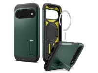 Capa Spigen Tough Armor Mag MagSafe para Google Pixel 11 - Verde Escuro Capa Spigen Tough Armor Mag MagSafe para Google Pixel 11 - Verde Escuro