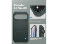 Capa Spigen Liquid Air Mag MagSafe para Google Pixel 11 Pro - Verde Escuro Capa Spigen Liquid Air Mag MagSafe para Google Pixel 11 Pro - Verde Escuro