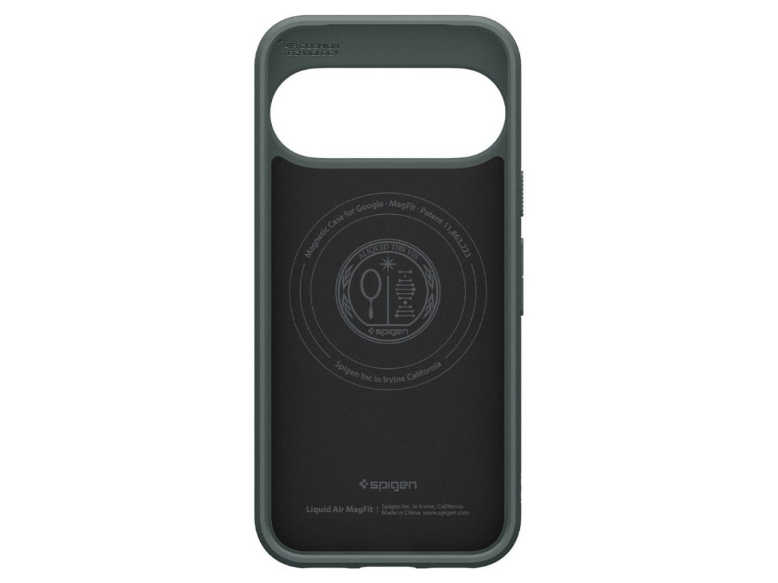 Capa Spigen Liquid Air Mag MagSafe para Google Pixel 11 Pro - Verde Escuro