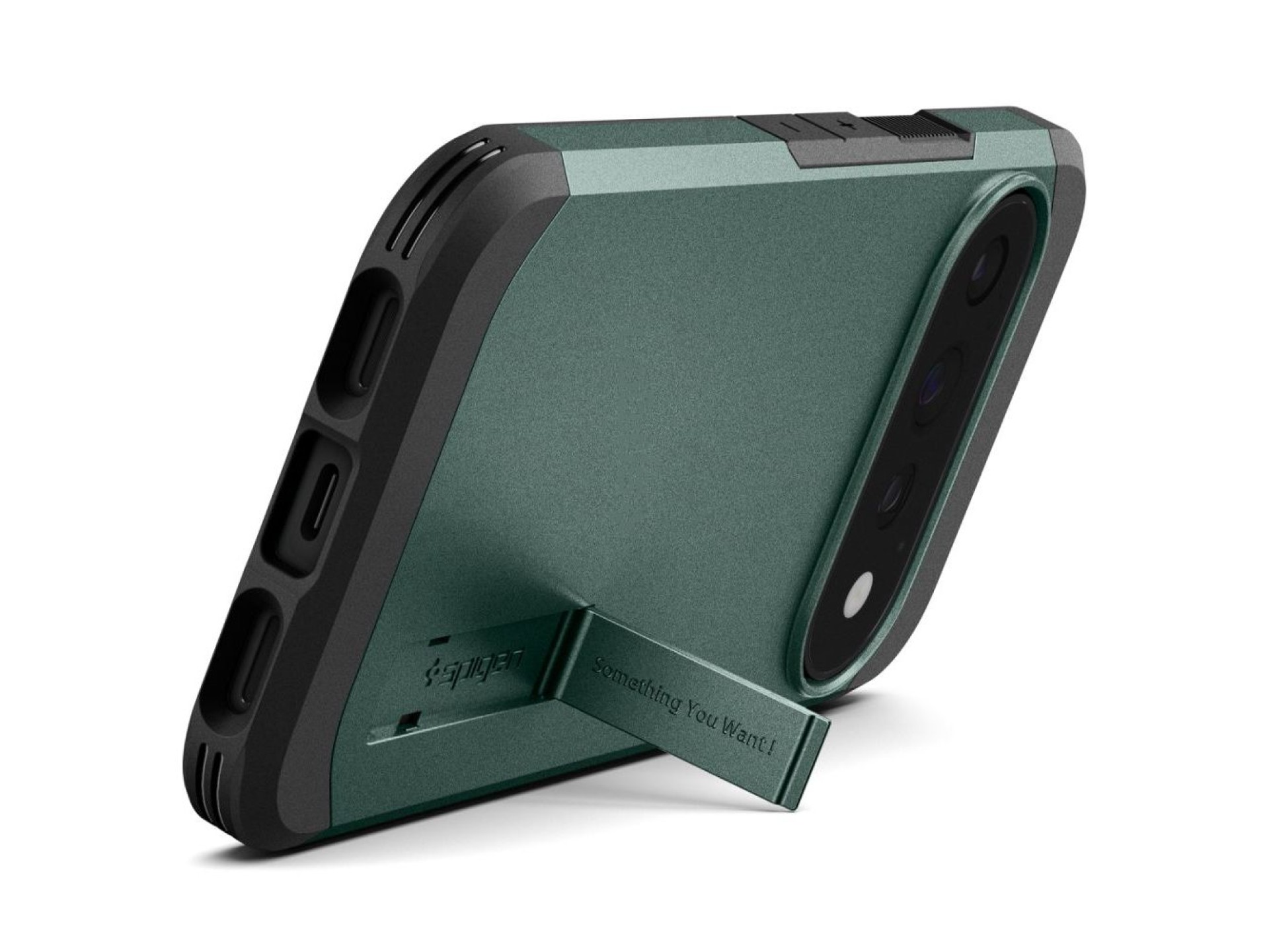 Funda Spigen Tough Armor Mag MagSafe para Google Pixel 11 Pro - Verde oscuro