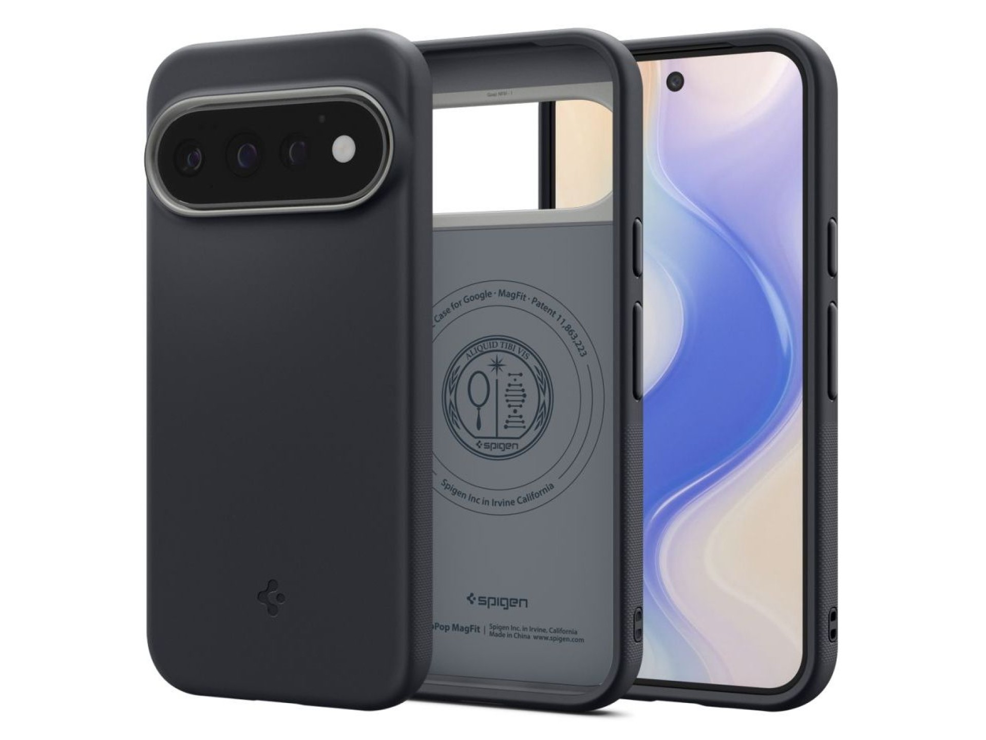 Funda Spigen Nano Pop MagSafe para Google Pixel 11 Pro - Negro y gris