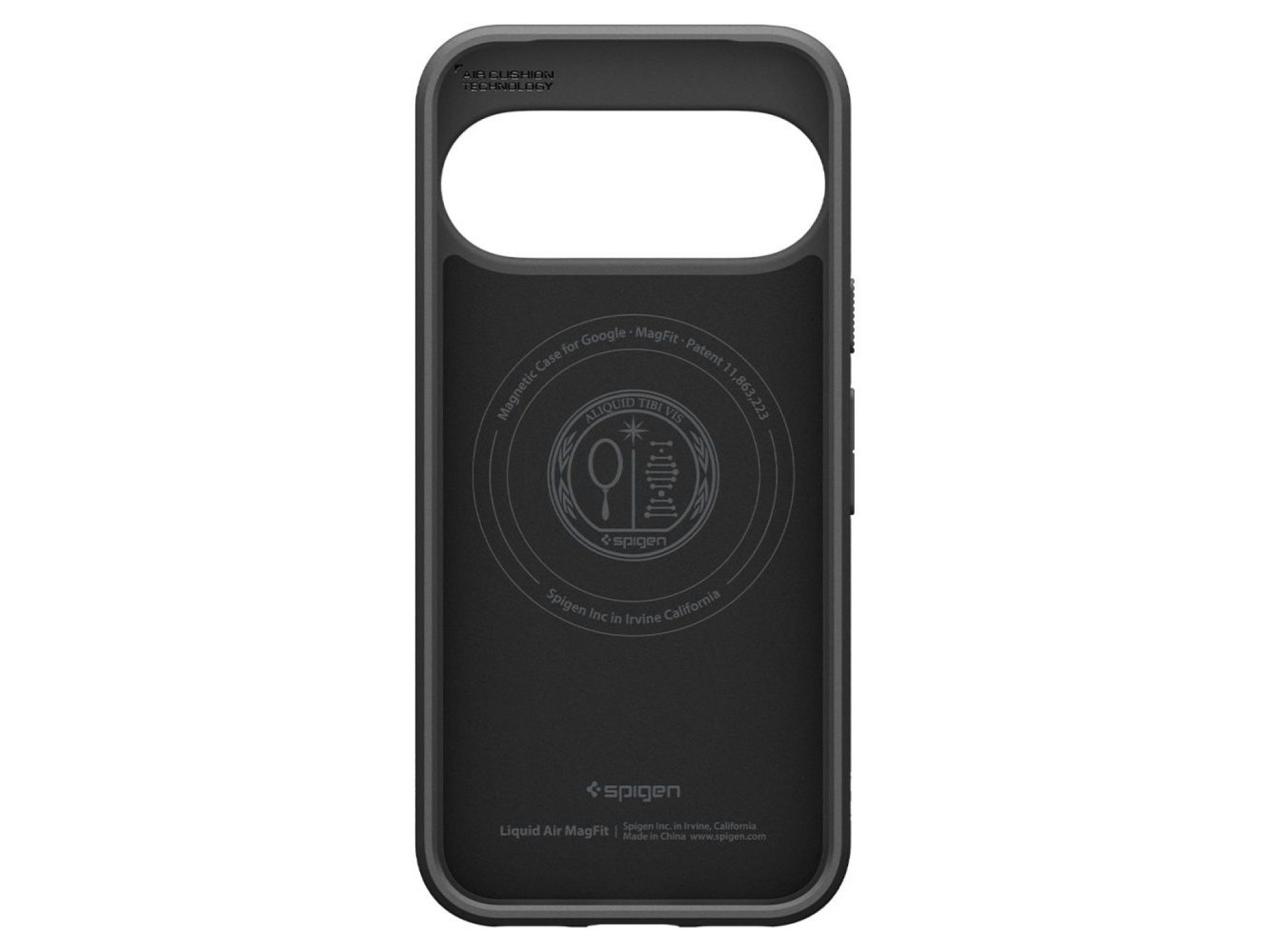 Funda Spigen Liquid Air Mag MagSafe para Google Pixel 11 Pro XL - Negro mate
