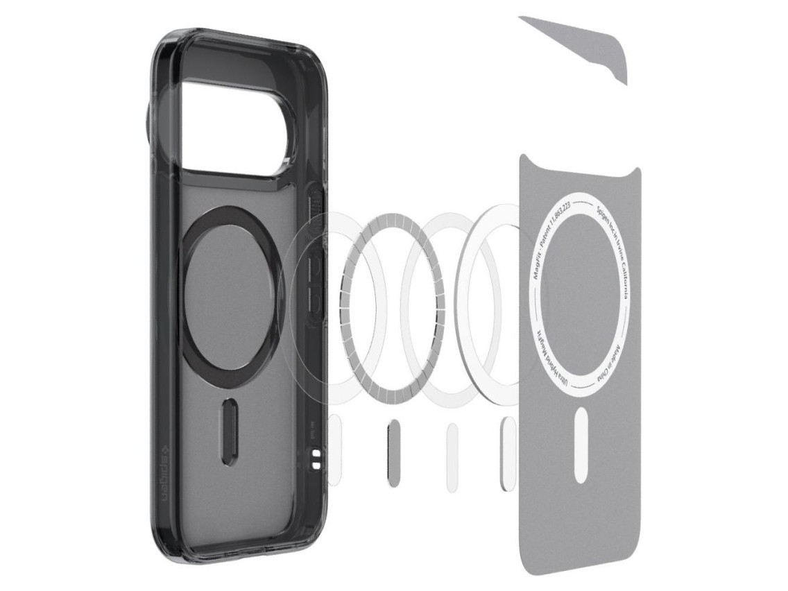 Funda Spigen Ultra Hybrid Mag MagSafe para Google Pixel 11 Pro XL - Negro y gris