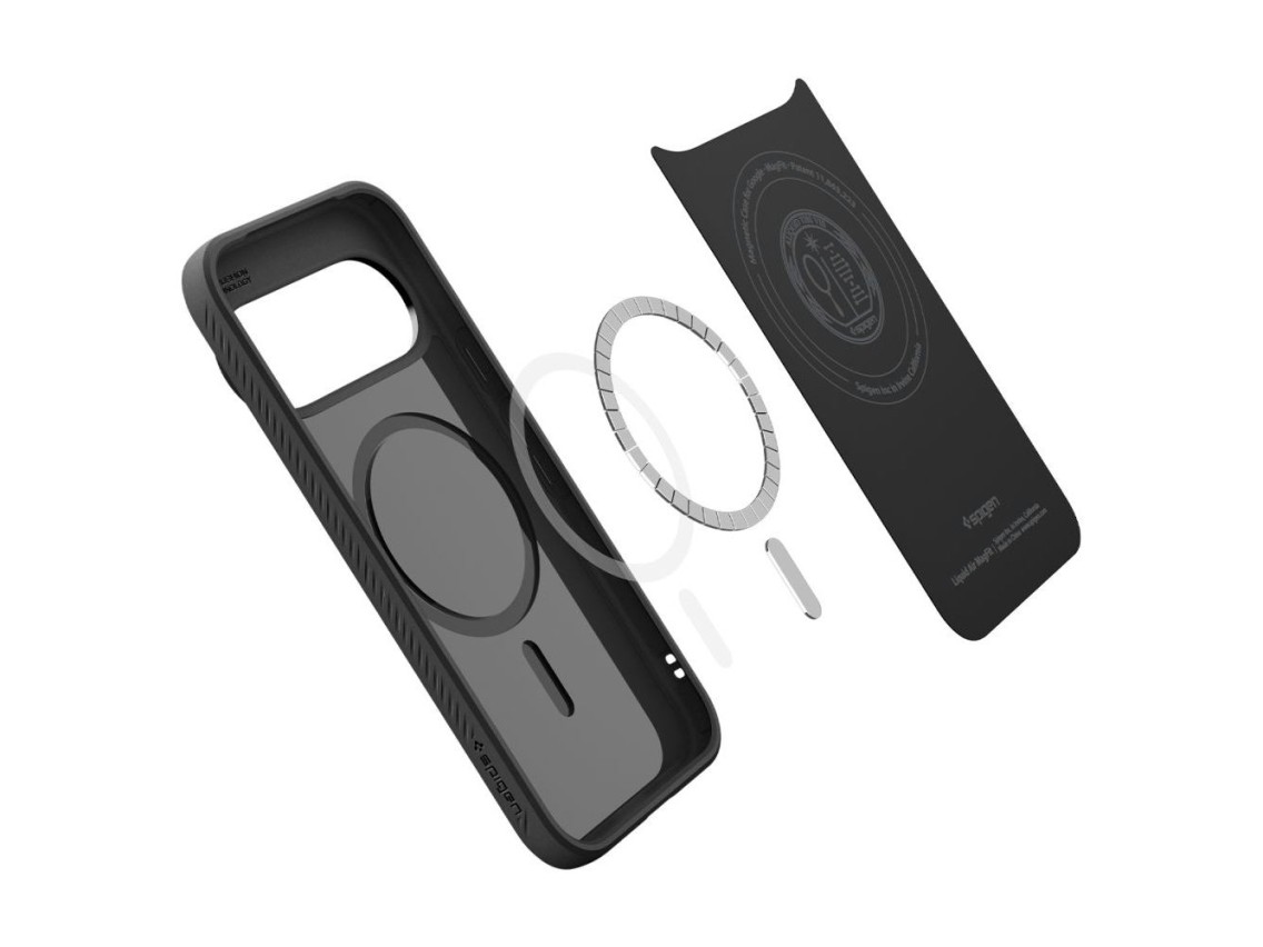 Funda Spigen Liquid Air Mag MagSafe para Google Pixel 11 Pro XL - Negro mate