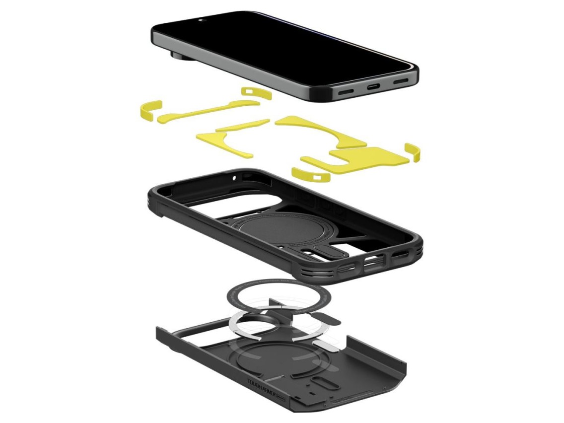 Capa Spigen Tough Armor Mag MagSafe para Google Pixel 11 Pro XL - preta