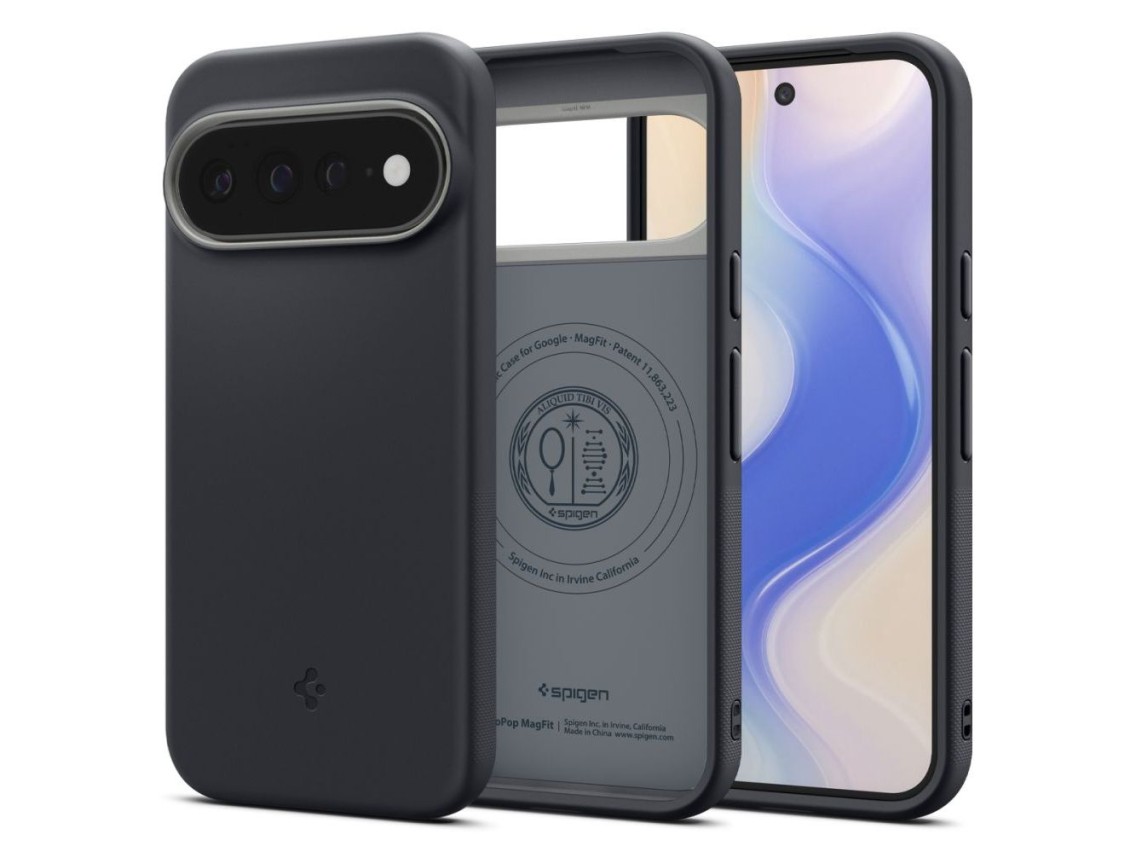 Funda Spigen Nano Pop MagSafe para Google Pixel 11 Pro XL - Negro y gris