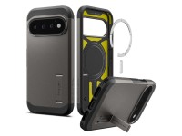 Capa Spigen Tough Armor Mag MagSafe para Google Pixel 11 Pro - Cinza Escuro