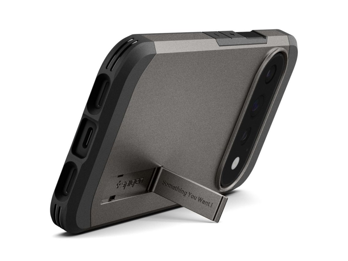 Funda Spigen Tough Armor Mag MagSafe para Google Pixel 11 Pro - Gris oscuro