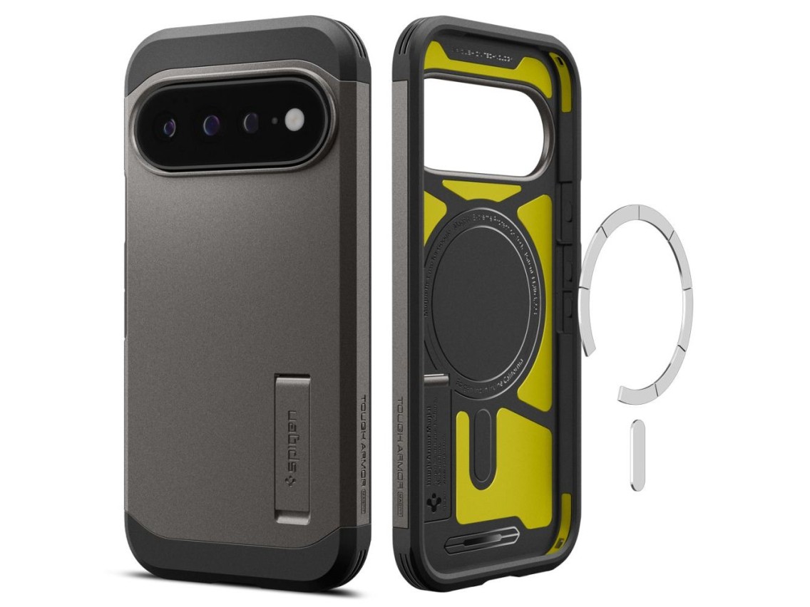 Spigen Tough Armor Mag MagSafe Case for Google Pixel 11 Pro XL - Dark Gray