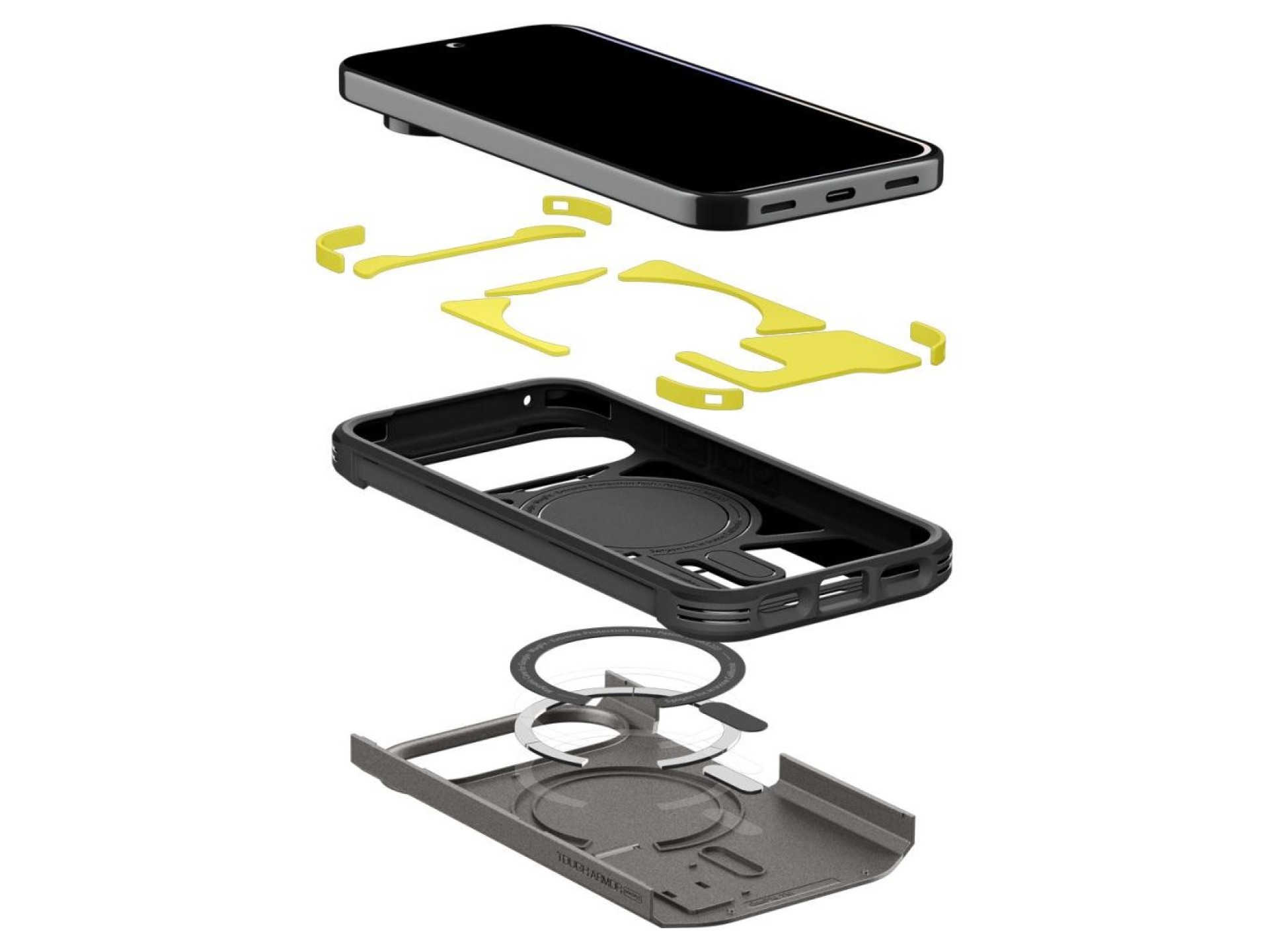 Spigen Tough Armor Mag MagSafe Case for Google Pixel 11 Pro XL - Dark Gray