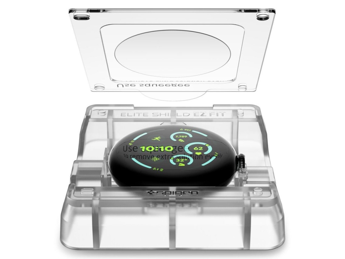Spigen Elite Shield EZ Fit 2-Pack hydrogel foil for Google Pixel Watch 45 mm