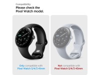 Spigen Elite Shield EZ Fit - Pacote com 2 películas de hidrogel para Google Pixel Watch 41 mm Spigen Elite Shield EZ Fit - Pacote com 2 películas de hidrogel para Google Pixel Watch 41 mm
