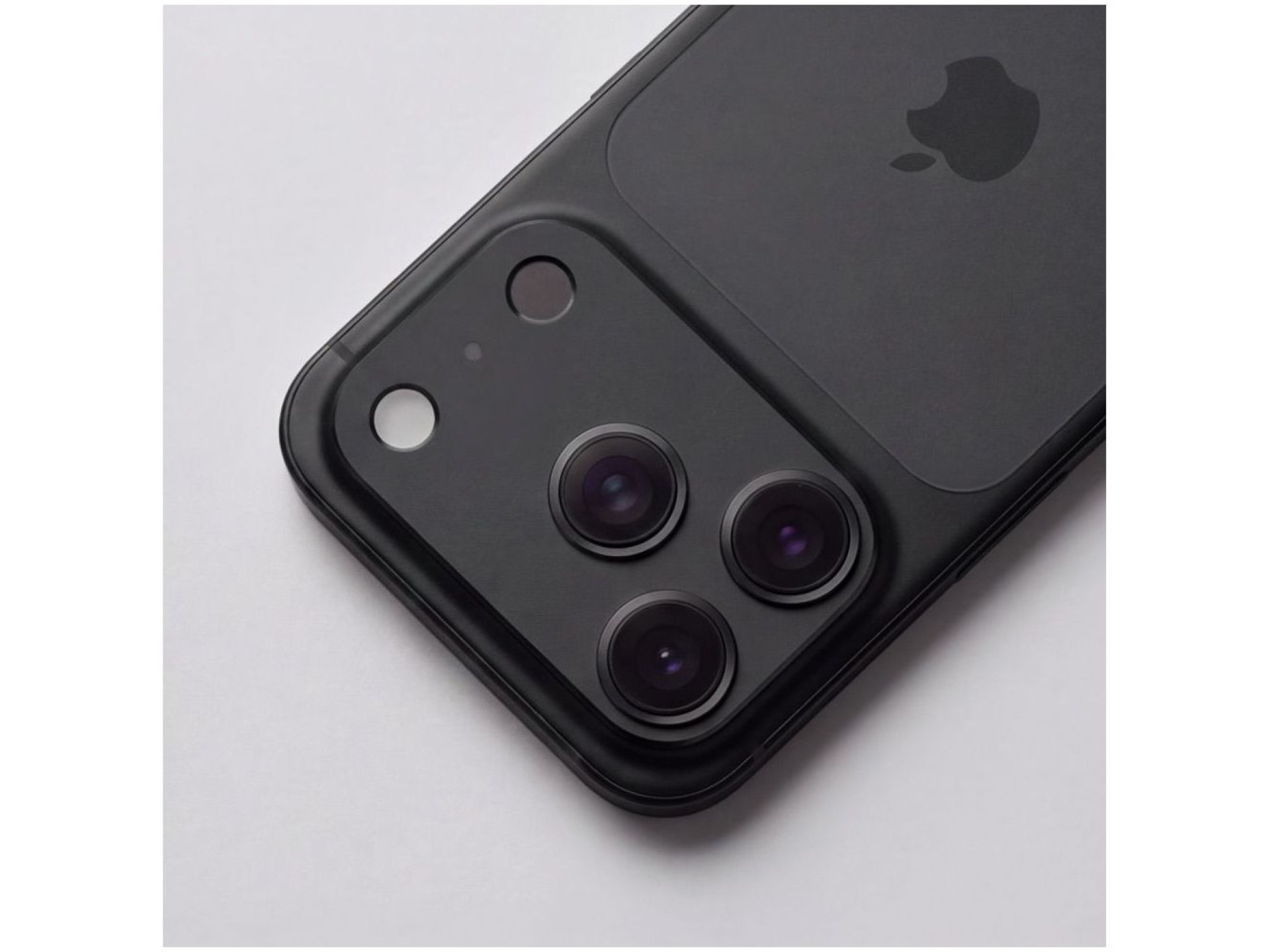 Capa protetora para câmera Tech-Protect Camalloy Fit+ para iPhone 18 Pro - Preta