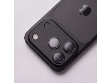 Capa protetora para câmera Tech-Protect Camfull Fit+ para iPhone 18 Pro - Preta Capa protetora para câmera Tech-Protect Camfull Fit+ para iPhone 18 Pro - Preta