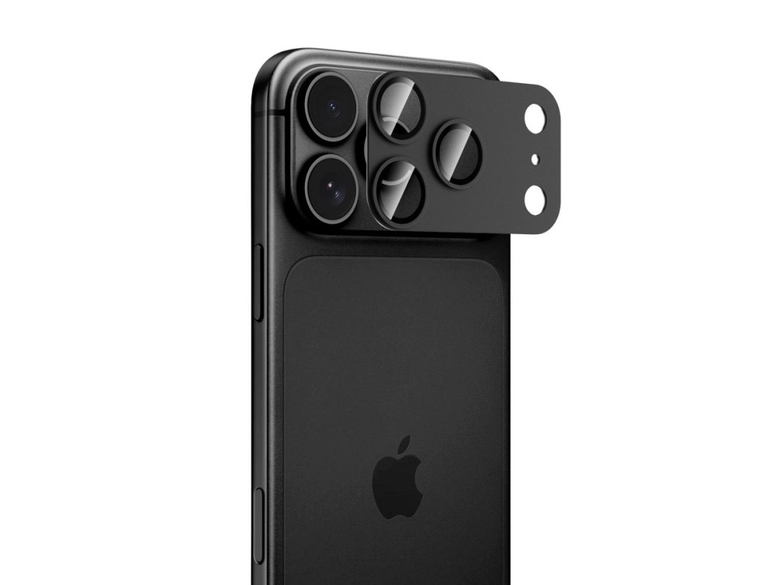 Tech-Protect Camfull Fit+ Camera Cover for iPhone 18 Pro Max - Black