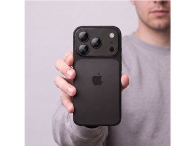 Capa protetora para câmera Tech-Protect Camfull Fit+ para iPhone 18 Pro - Preta Capa protetora para câmera Tech-Protect Camfull Fit+ para iPhone 18 Pro - Preta