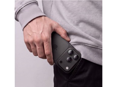 Capa protetora para câmera Tech-Protect Camfull Fit+ para iPhone 18 Pro - Preta Capa protetora para câmera Tech-Protect Camfull Fit+ para iPhone 18 Pro - Preta