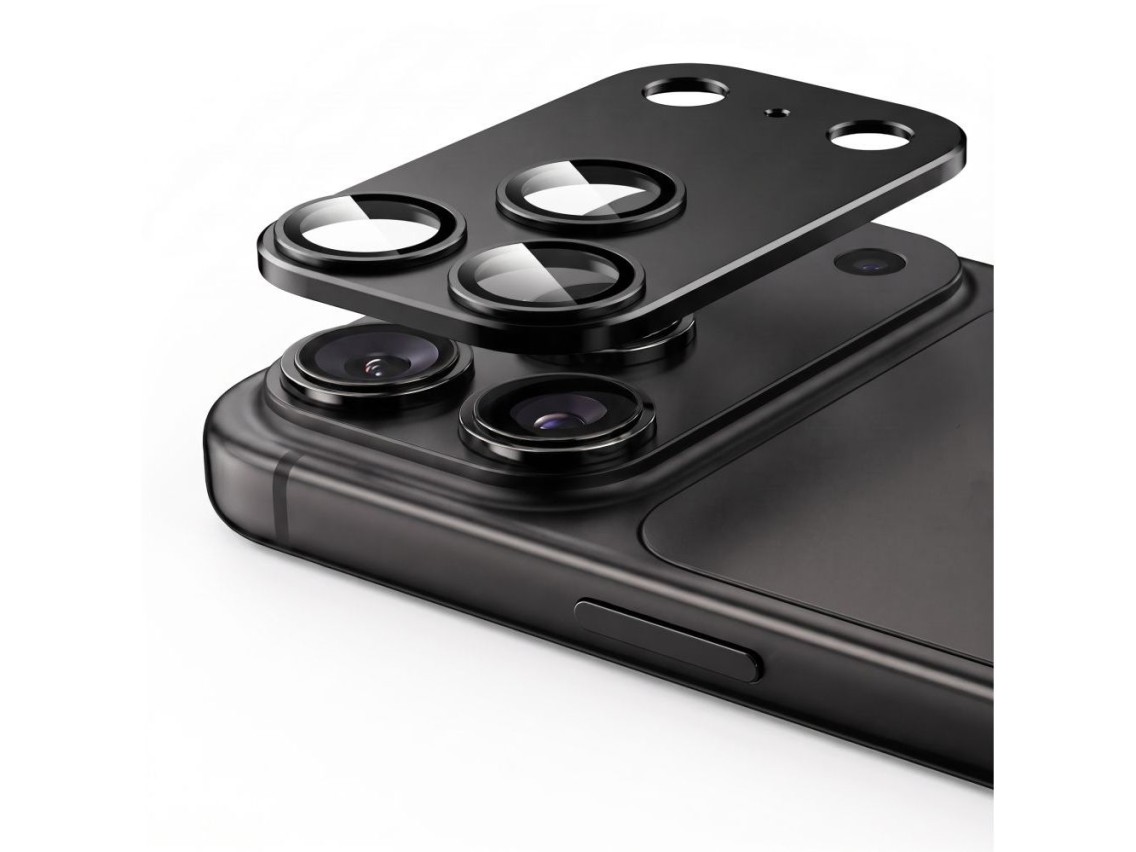 Tech-Protect Camfull Fit+ Camera Cover for iPhone 18 Pro Max - Black