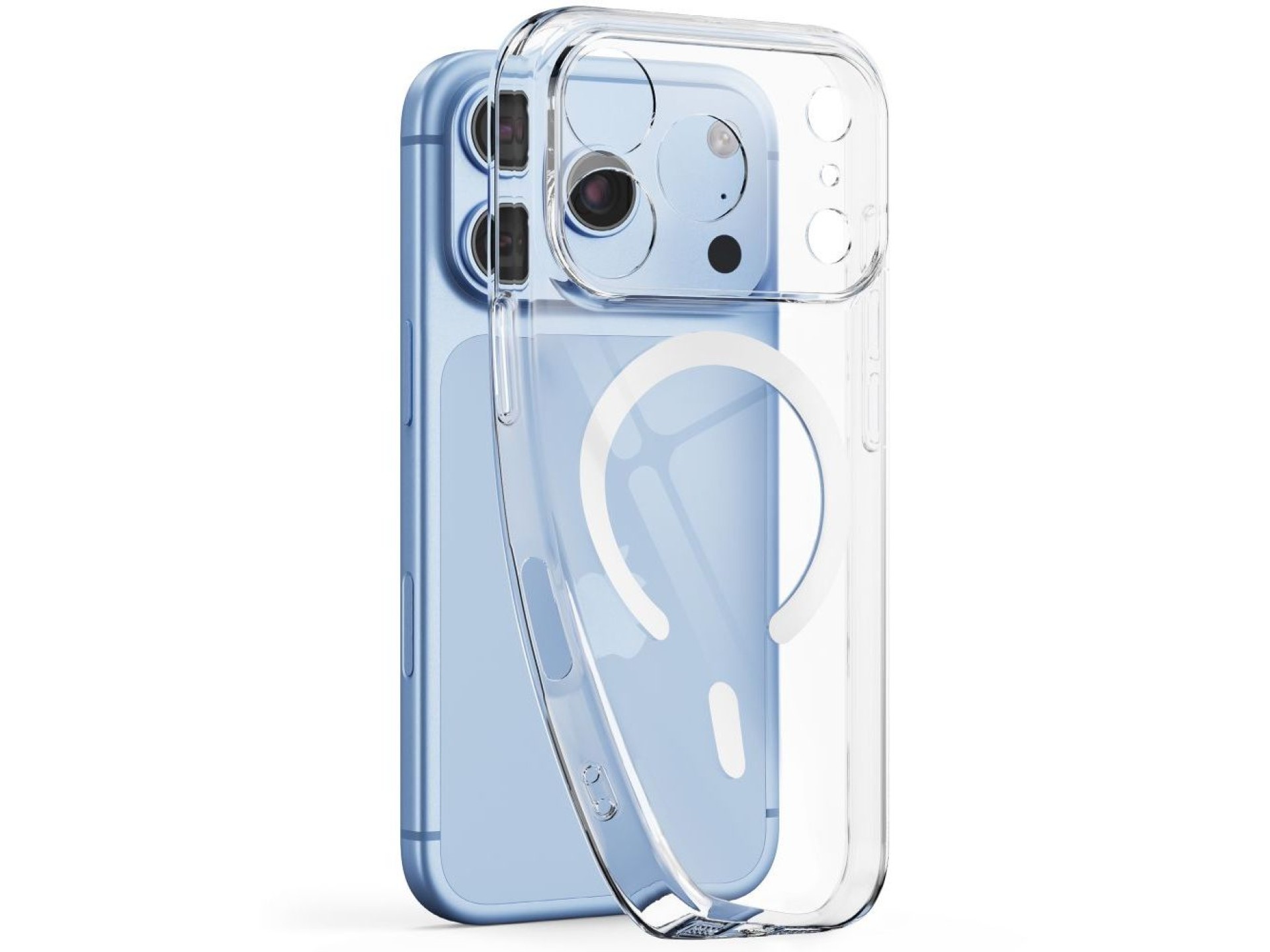 Funda Tech-Protect FlexAir MagSafe para iPhone 17 Pro Max / 18 Pro Max - Transparente
