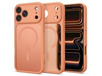Funda Tech-Protect BasicMag MagSafe para iPhone 17 Pro / 18 Pro - naranja mate Funda Tech-Protect BasicMag MagSafe para iPhone 17 Pro / 18 Pro - naranja mate