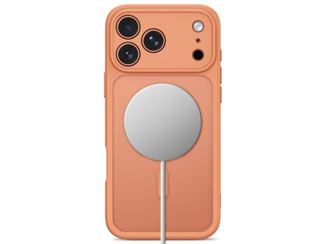 Funda Tech-Protect BasicMag MagSafe para iPhone 17 Pro / 18 Pro - naranja mate