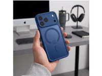 Capa Tech-Protect BasicMag MagSafe para iPhone 17 Pro / 18 Pro - Azul Escuro Fosco