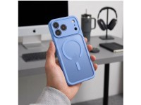 Capa Tech-Protect BasicMag MagSafe para iPhone 17 Pro / 18 Pro - azul claro fosco