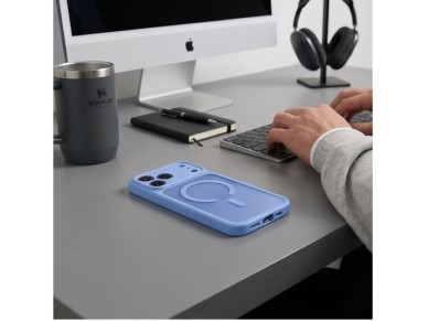Tech-Protect BasicMag MagSafe Case for iPhone 17 Pro Max / 18 Pro Max - Light Blue Matte Tech-Protect BasicMag MagSafe Case for iPhone 17 Pro Max / 18 Pro Max - Light Blue Matte