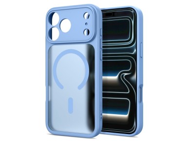 Funda Tech-Protect BasicMag MagSafe para iPhone 17 Pro / 18 Pro - azul claro mate