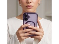 Tech-Protect MagFlex Case for iPhone 17 - Transparent Purple