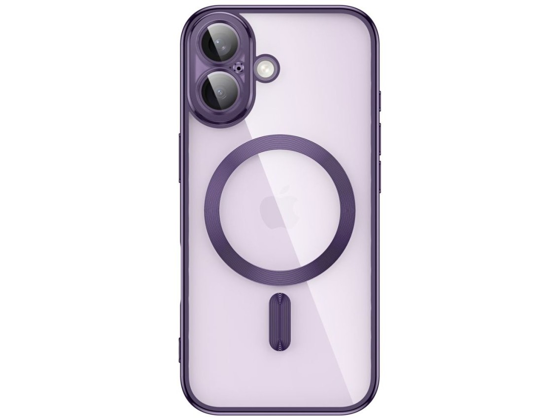 Tech-Protect MagFlex Case for iPhone 17 - Transparent Purple