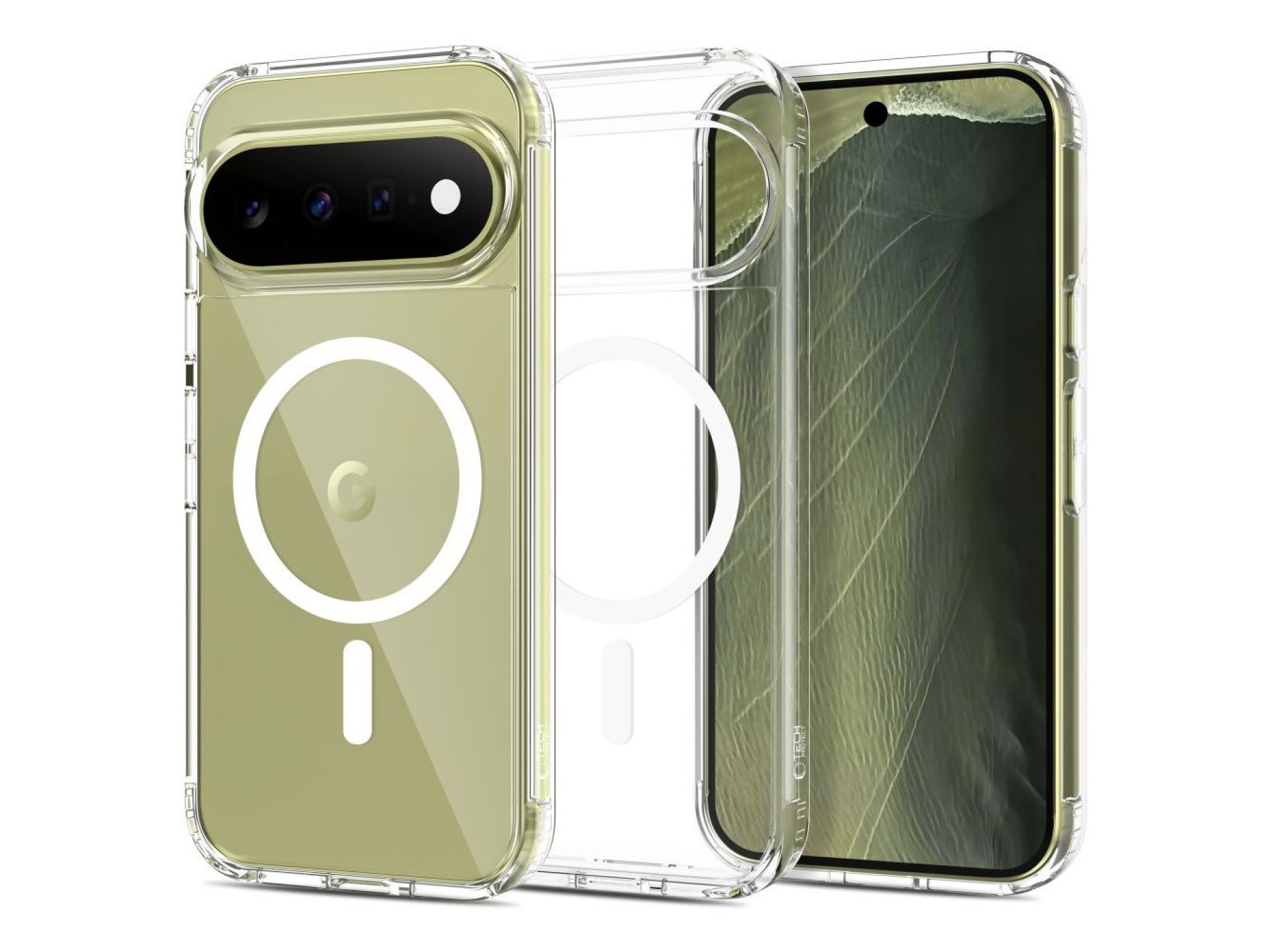 Capa Tech-Protect FlexAir Hybrid MagSafe para Google Pixel Pro 9 Pro XL / 10 Pro XL / 11 Pro XL - Tr