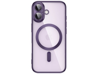 Tech-Protect MagFlex Case for iPhone 17 - Transparent Purple