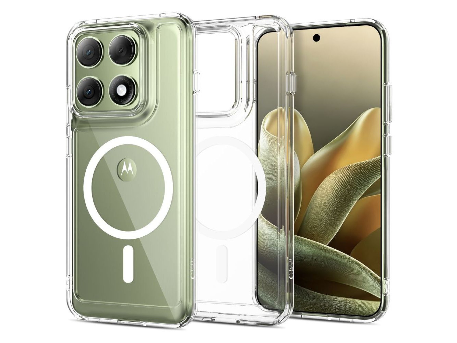 Tech-Protect FlexAir Hybrid MagSafe Case for Motorola Edge 70 Pro 5G - Clear
