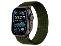 Tech-Protect Nylon Sport Band for Apple Watch 44 / 45 / 46 / 49 mm - Dark Green