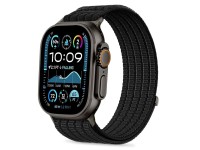 Correa deportiva de nailon Tech-Protect para Apple Watch de 44/45/46/49 mm - Negra