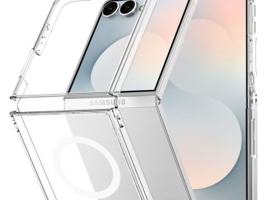 Tech-Protect FlexAir Hybrid MagSafe Case for Samsung Galaxy Z Flip 8 - Transparent Tech-Protect FlexAir Hybrid MagSafe Case for Samsung Galaxy Z Flip 8 - Transparent