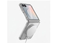 Capa Tech-Protect FlexAir Hybrid MagSafe para Samsung Galaxy Z Flip 8 - Transparente Capa Tech-Protect FlexAir Hybrid MagSafe para Samsung Galaxy Z Flip 8 - Transparente