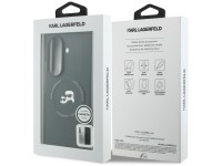 Capa MagSafe Karl Lagerfeld Karl&Choupette Pins para Samsung Galaxy Z Fold 8 Ultra - Preta Capa MagSafe Karl Lagerfeld Karl&Choupette Pins para Samsung Galaxy Z Fold 8 Ultra - Preta