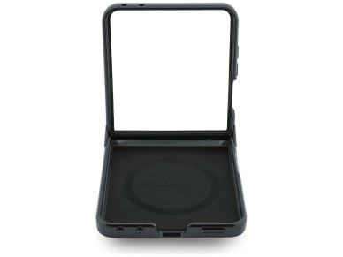 Capa MagSafe Karl Lagerfeld Karl&Choupette Pins para Samsung Galaxy Z Flip 8 - Preta