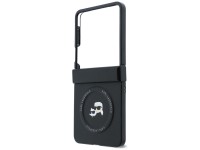 Karl Lagerfeld Karl&Choupette Pins MagSafe Case for Samsung Galaxy Z Flip 8 - Black