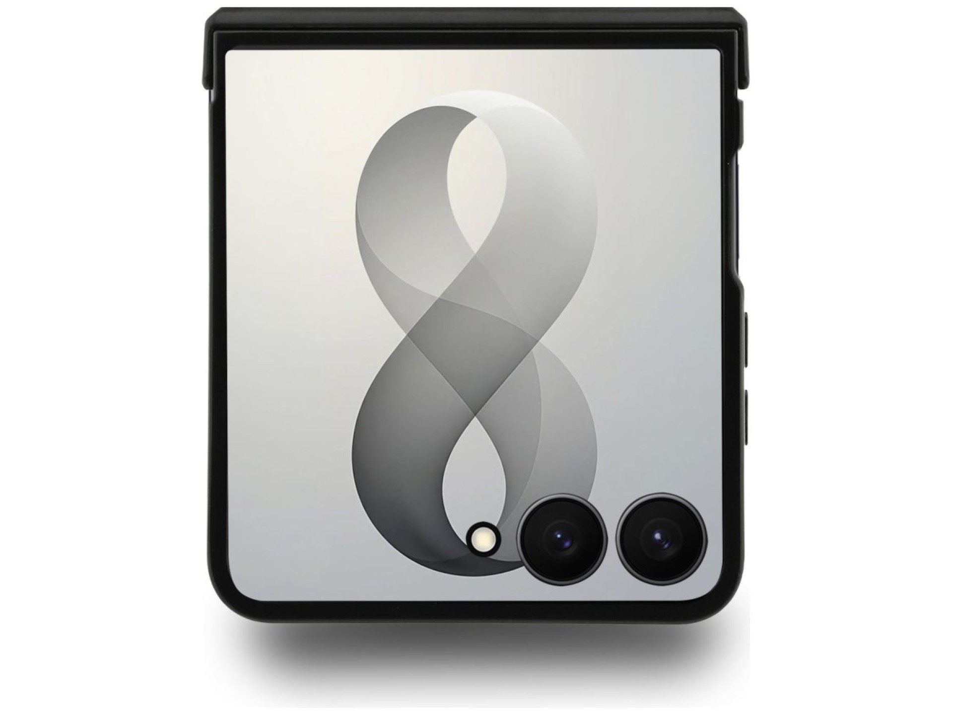 Funda Karl Lagerfeld Karl&Choupette MagSafe para Samsung Galaxy Z Flip 8 - Negra