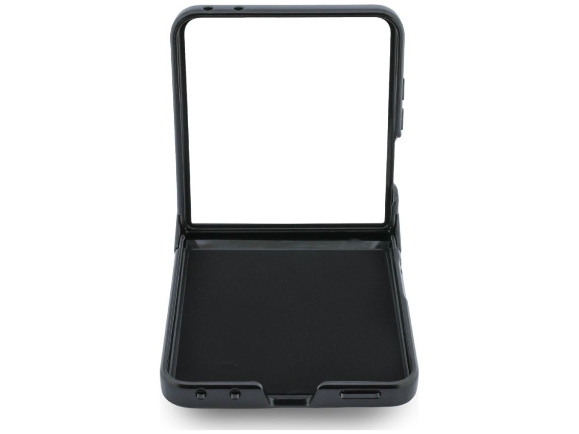 Capa Karl Lagerfeld Karl&Choupette Saffiano Pins para Samsung Galaxy Z Flip 8 - Preta