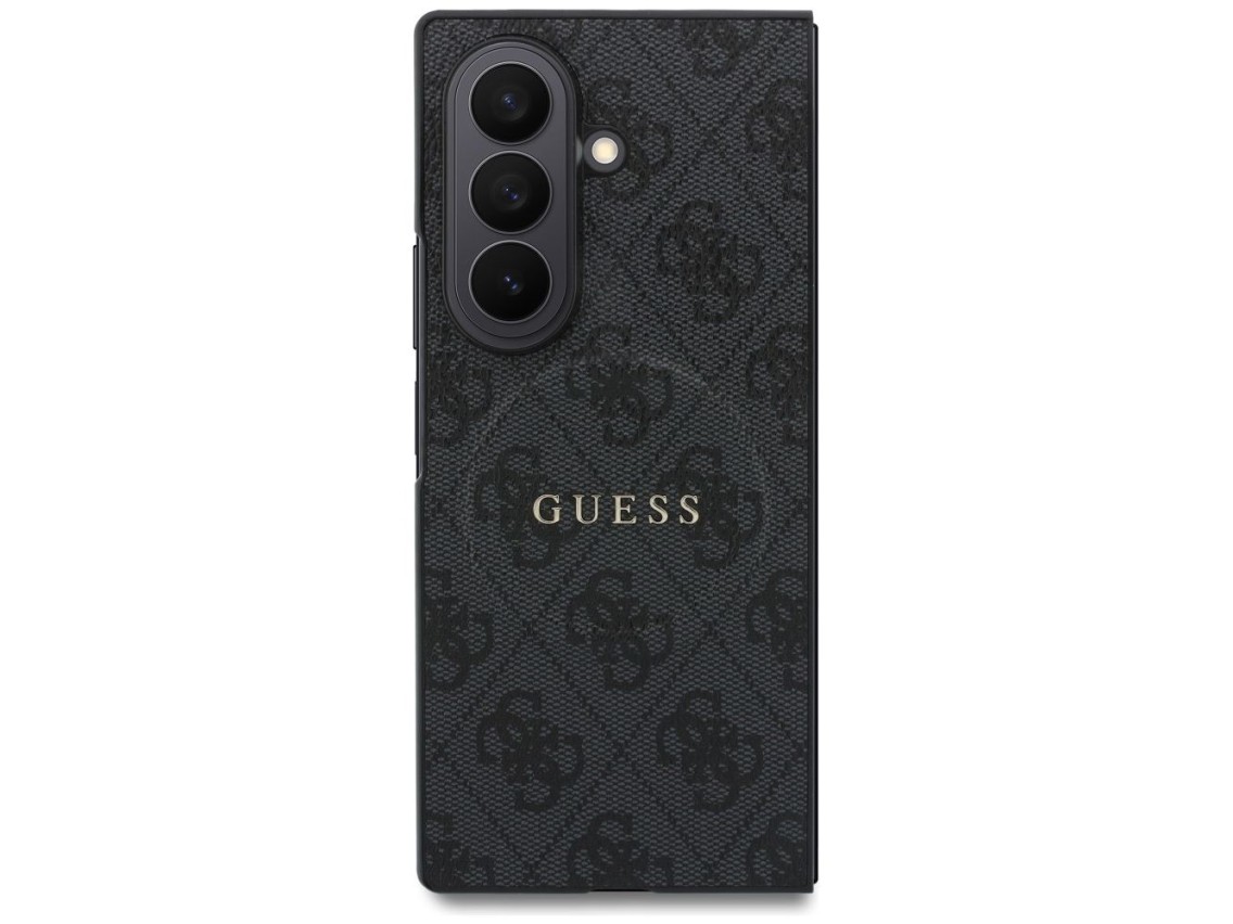 Funda Guess 4G Classic MagSafe para Samsung Galaxy Z Fold 8 Ultra - Negra