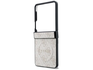 Capa Guess 4G Classic MagSafe para Samsung Galaxy Z Flip 8 - Rosa